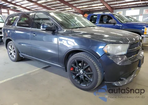 2013 Dodge Durango R/T z USA, uszkodzony, nr VIN 1C4SDJCT5DC678840